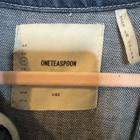 KIDS RODEO BLUE PARADISE UTILITY JUMPSUIT - Picture 4 of 4